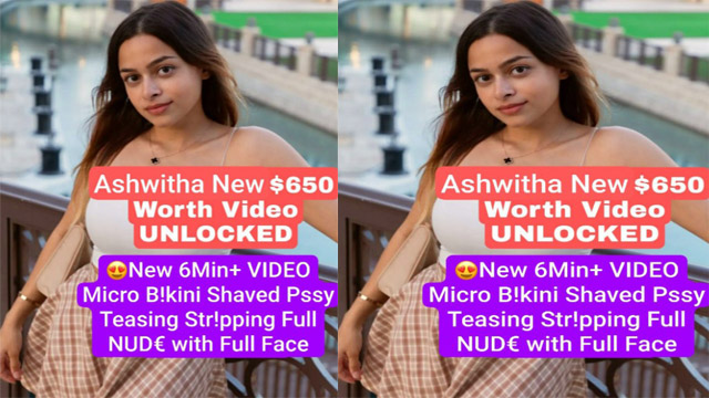 Ashwitha Most Demanded New Super – Seductive Stripping Nude